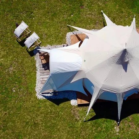 Glamping Gozdna Jasa Luxussátor Bovec