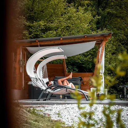 Glamping Gozdna Jasa Luxury tent Bovec