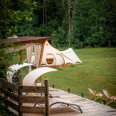 Luxussátor Glamping Gozdna Jasa
