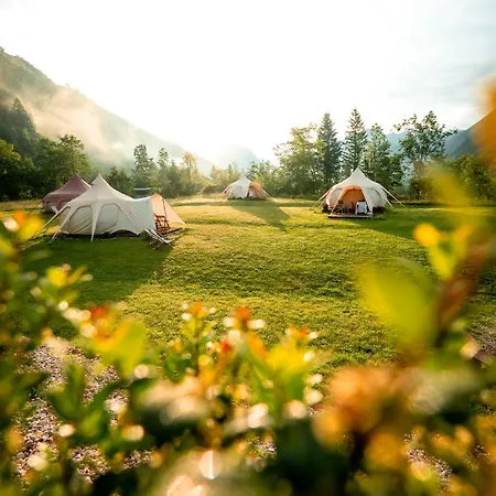 Glamping Gozdna Jasa Luxury tent Bovec