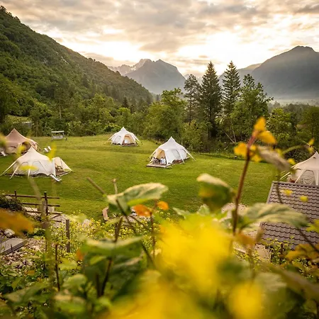 Luxury tent Glamping Gozdna Jasa Bovec