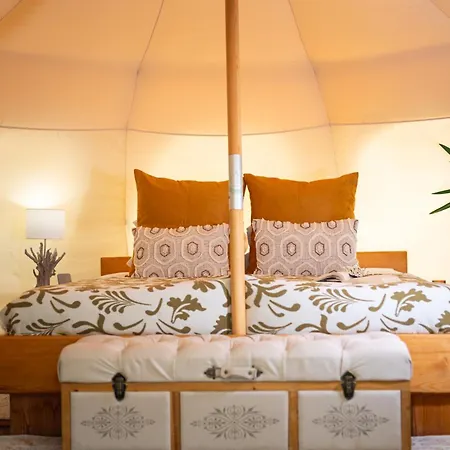 Glamping Gozdna Jasa Luxe tent Bovec