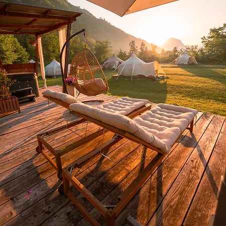 Lyxtält Glamping Gozdna Jasa Bovec